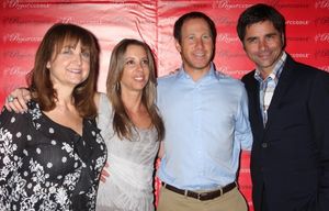 Debbie Magnusen, Lauren Egna, Brad Egna, and John Stamos @ BroadwayWorld Debbie Magnusen, Lauren Egna, Brad Egna, and John Stamos Photo
